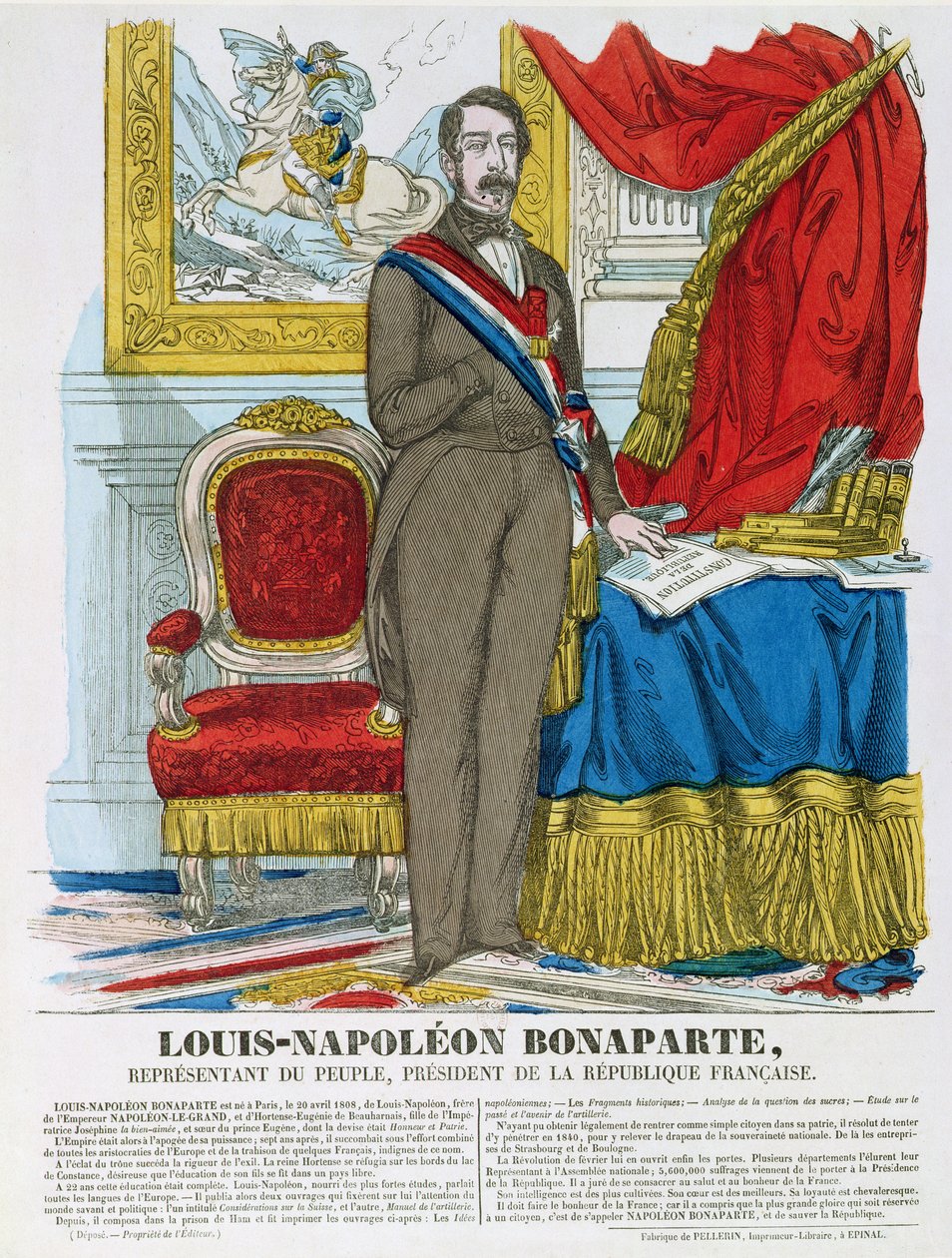 Louis-Napoleon Bonaparte (1808-73) tuleva Napoleon III tekijältä French School