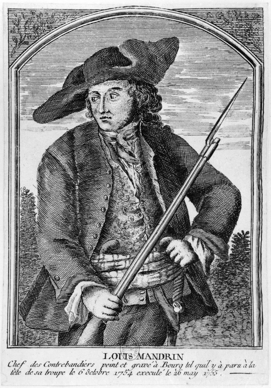 Louis Mandrin (1724-55) tekijältä French School