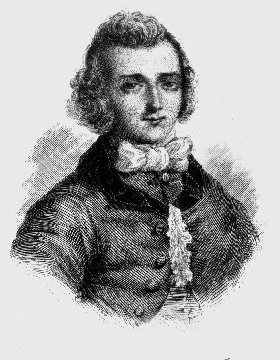 Louis de Jaucourt (1704-1779) (kaiverrus) tekijältä French School
