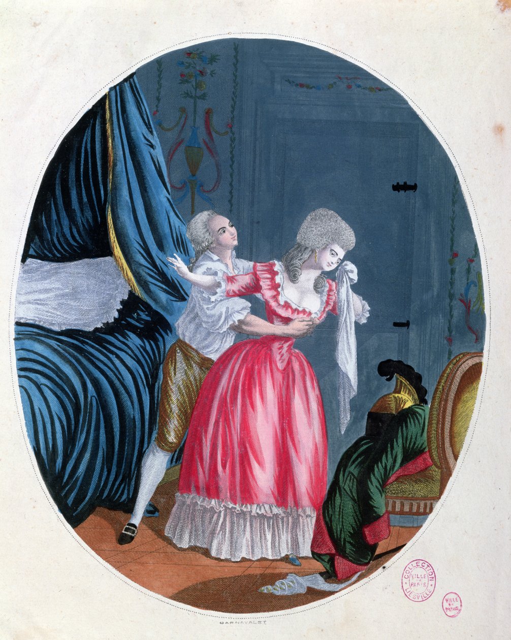 Pointless Regrets, 1700-luvun loppu (värikaiverrus) tekijältä French School
