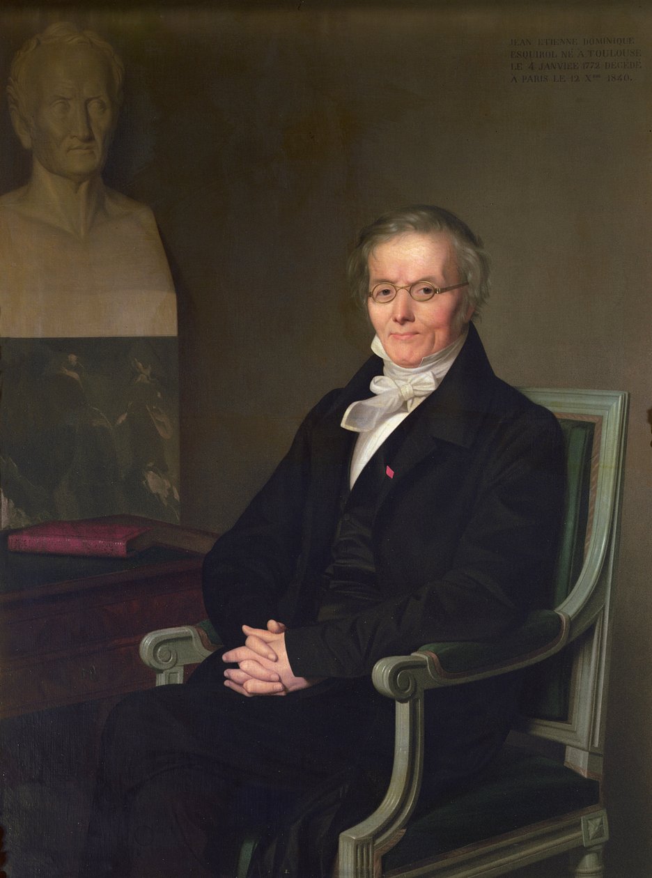 Etienne Esquirolin (1772-1840) muotokuva tekijältä French School
