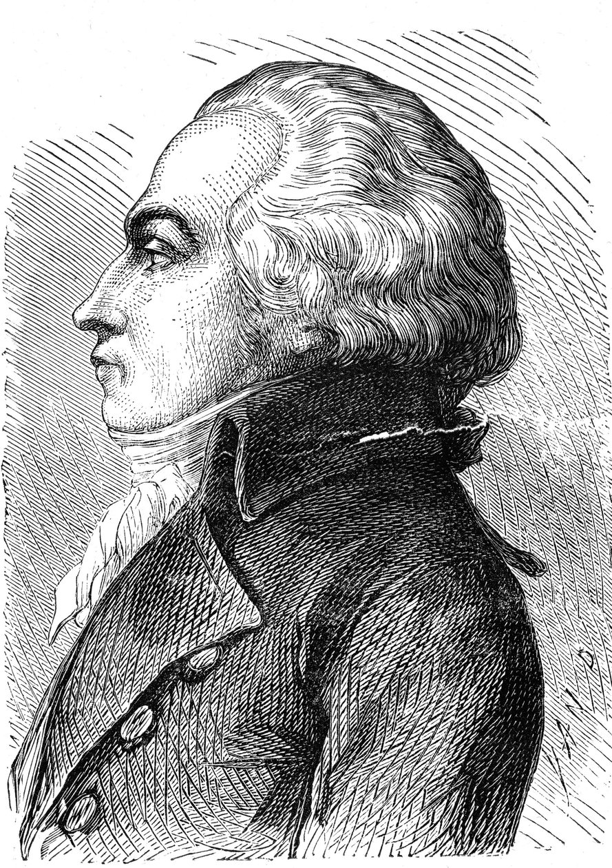 Jacques Constantion Perrierin muotokuva tekijältä French School