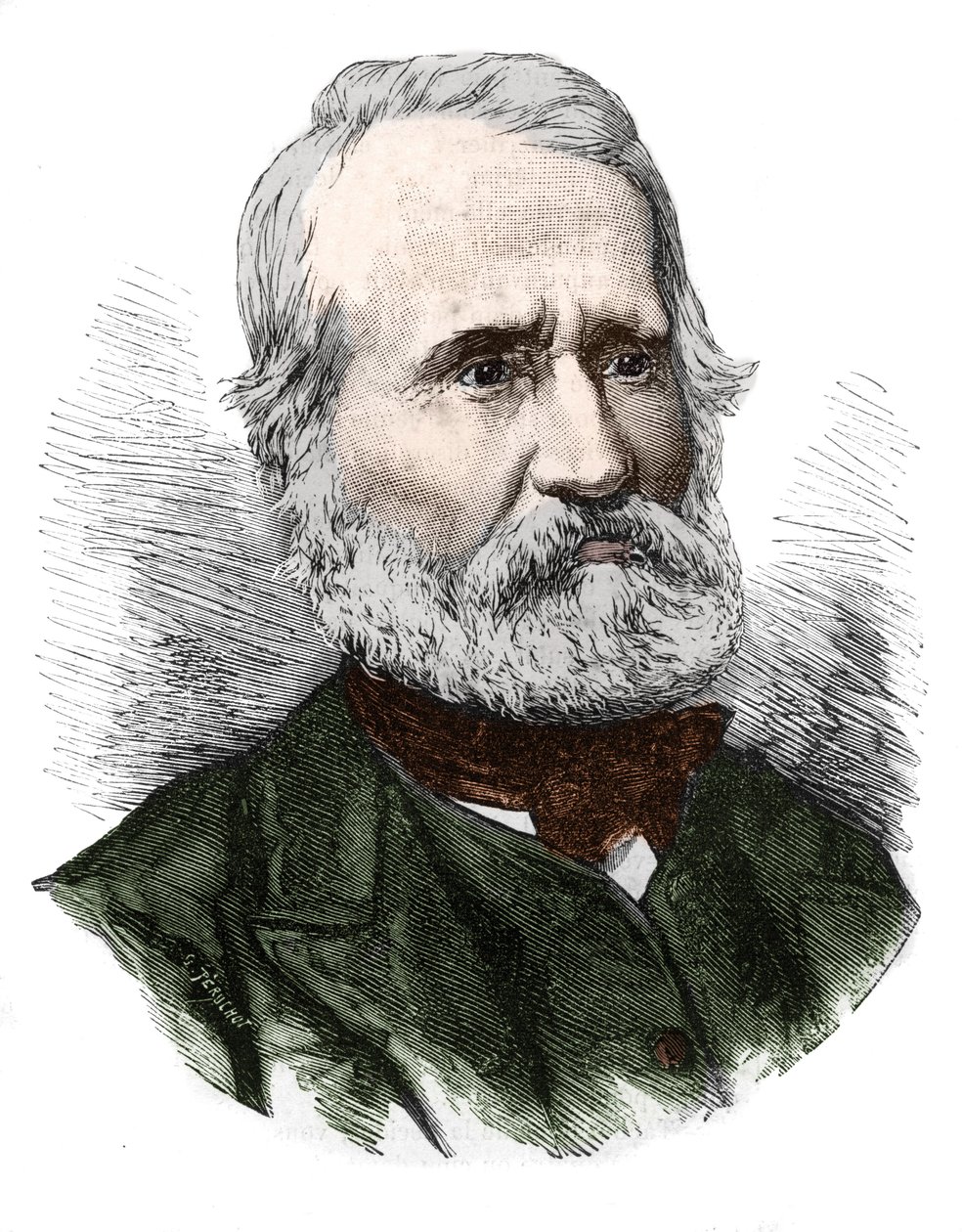 Louis-Auguste Blanquin muotokuva (Louis Auguste tekijältä French School
