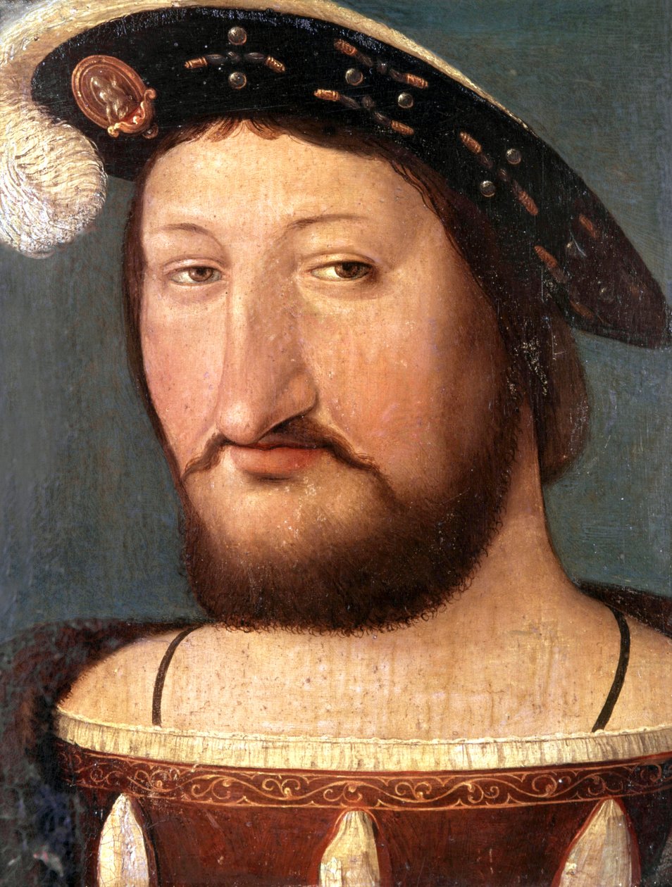 Kuningas Francis I:n muotokuva tekijältä French School