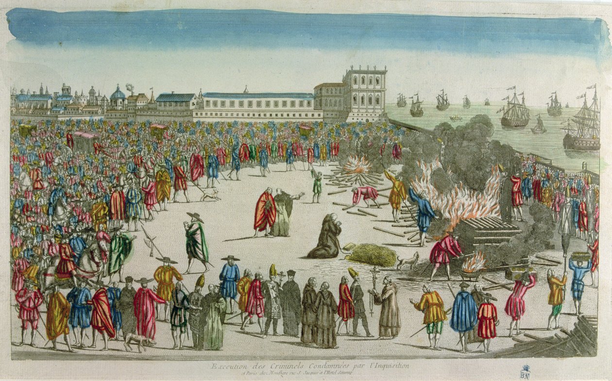 The Burning (värillinen kaiverrus) tekijältä French School