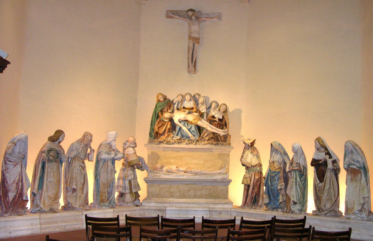 The Tombment, 1490 (maalattu kivi) tekijältä French School