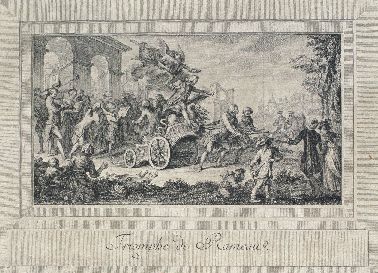 Jean Philippe Rameaun voitto (1683-1764) tekijältä French School