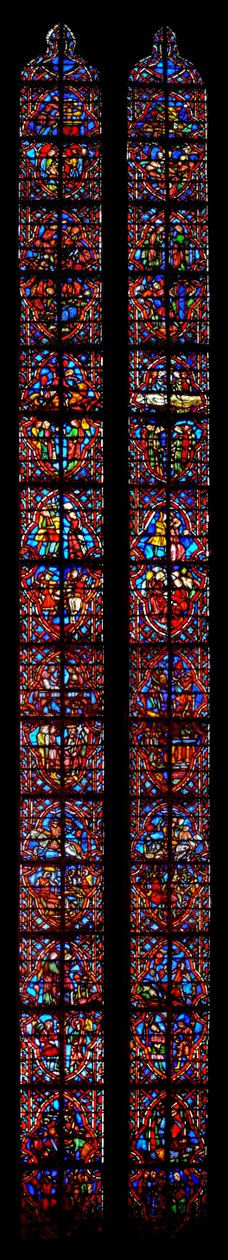 Window w5 Tuomarien kirja tekijältä French School