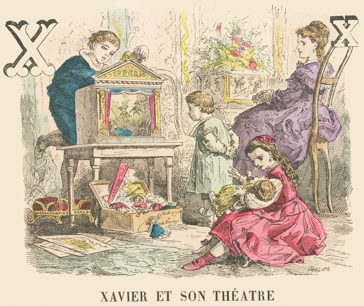 X: Xavier ja hänen teatterinsa tekijältä French School
