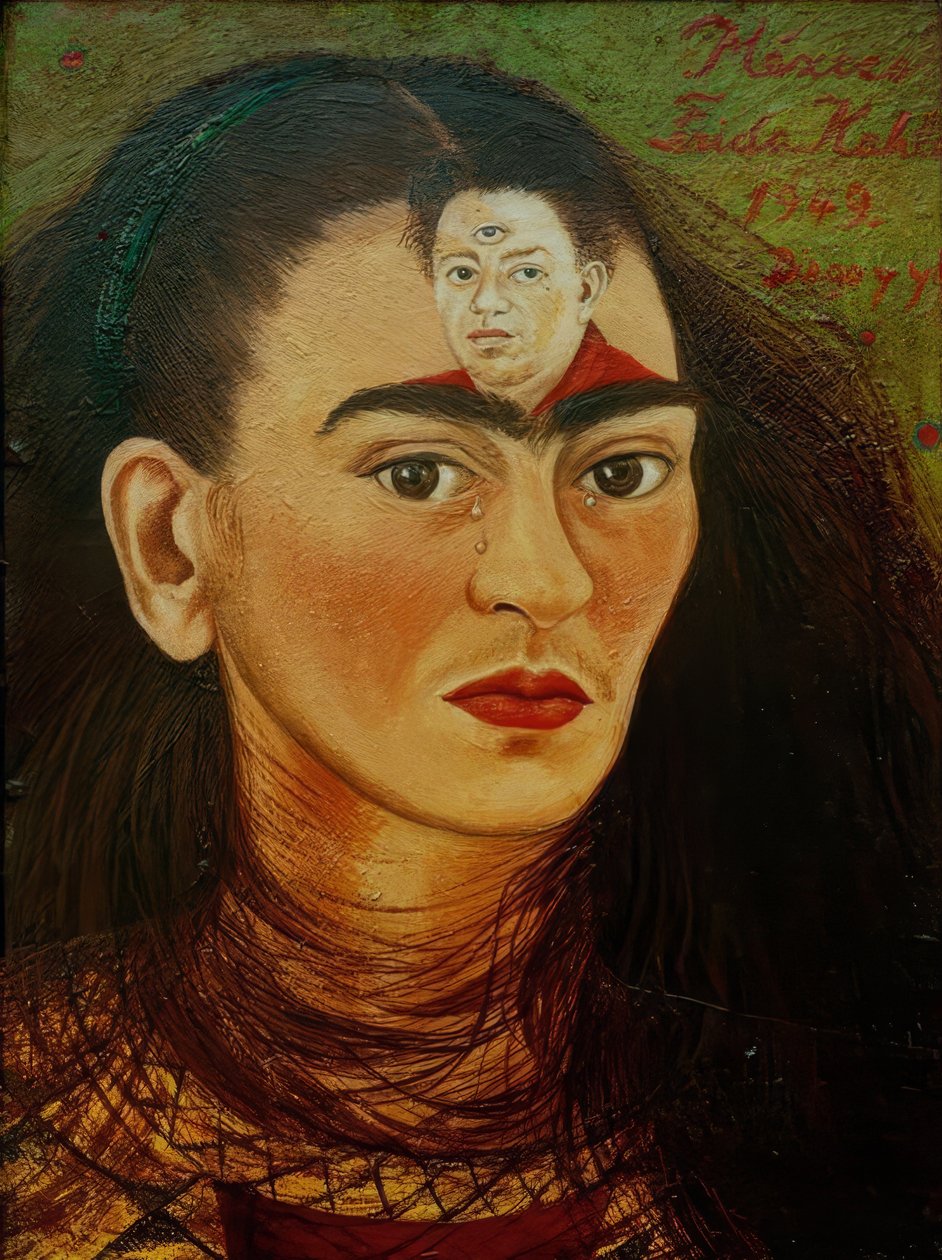 Diego und ich tekijältä Frida Kahlo