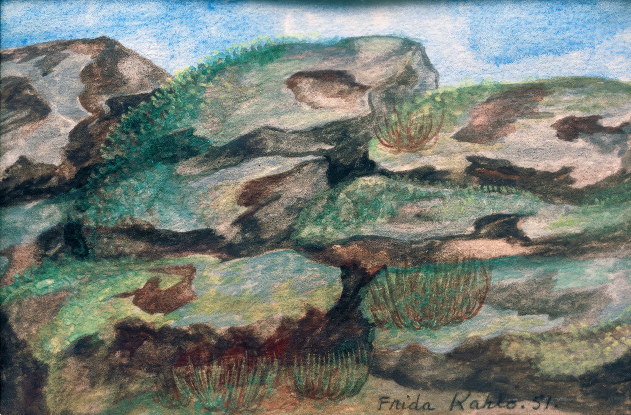 Maisema III tekijältä Frida Kahlo