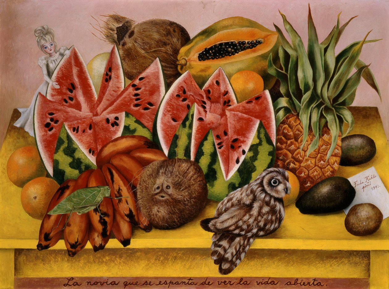 Morsian säikähti nähdessään elämän avautuneen tekijältä Frida Kahlo