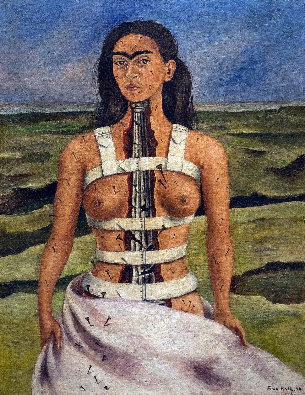 Rikkinäinen pylväs tekijältä Frida Kahlo