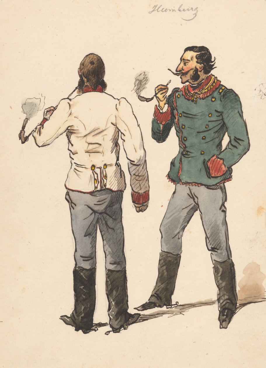 Tupakoitsijat tekijältä Friedrich Carl von Scheidlin