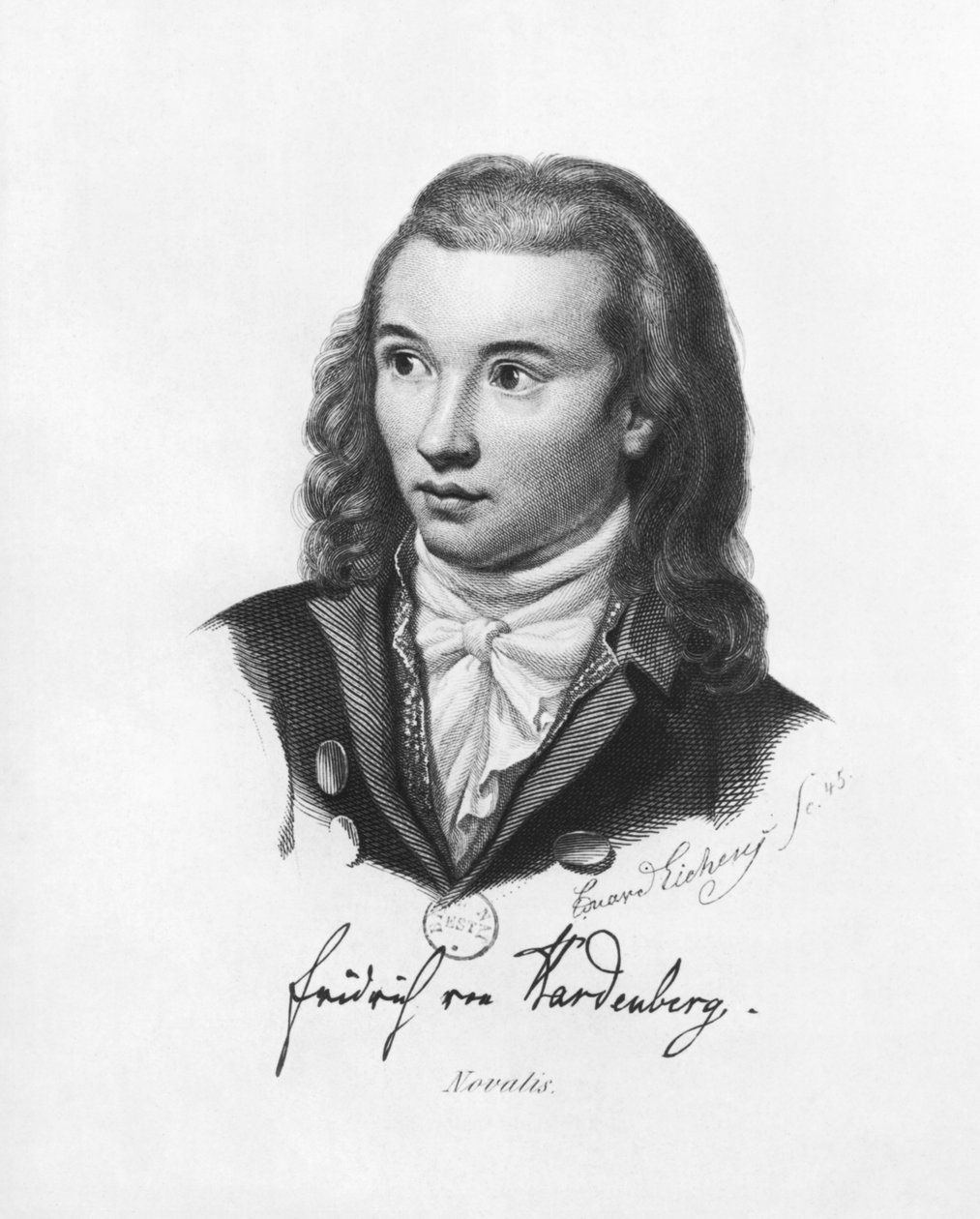 Novalis (1772-1801) 1845 tekijältä Friedrich Eduard Eichens