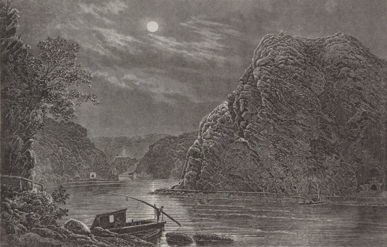 Loreley tekijältä Pierre Joseph Redouté