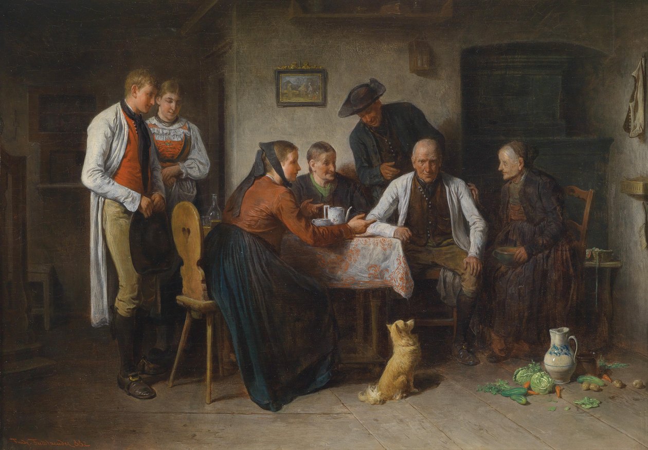 Besuch des Brautwerbers tekijältä Friedrich Friedlander