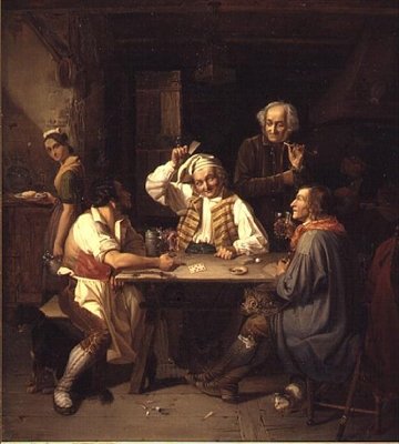 Voittokortti (öljy) tekijältä Friedrich Busch