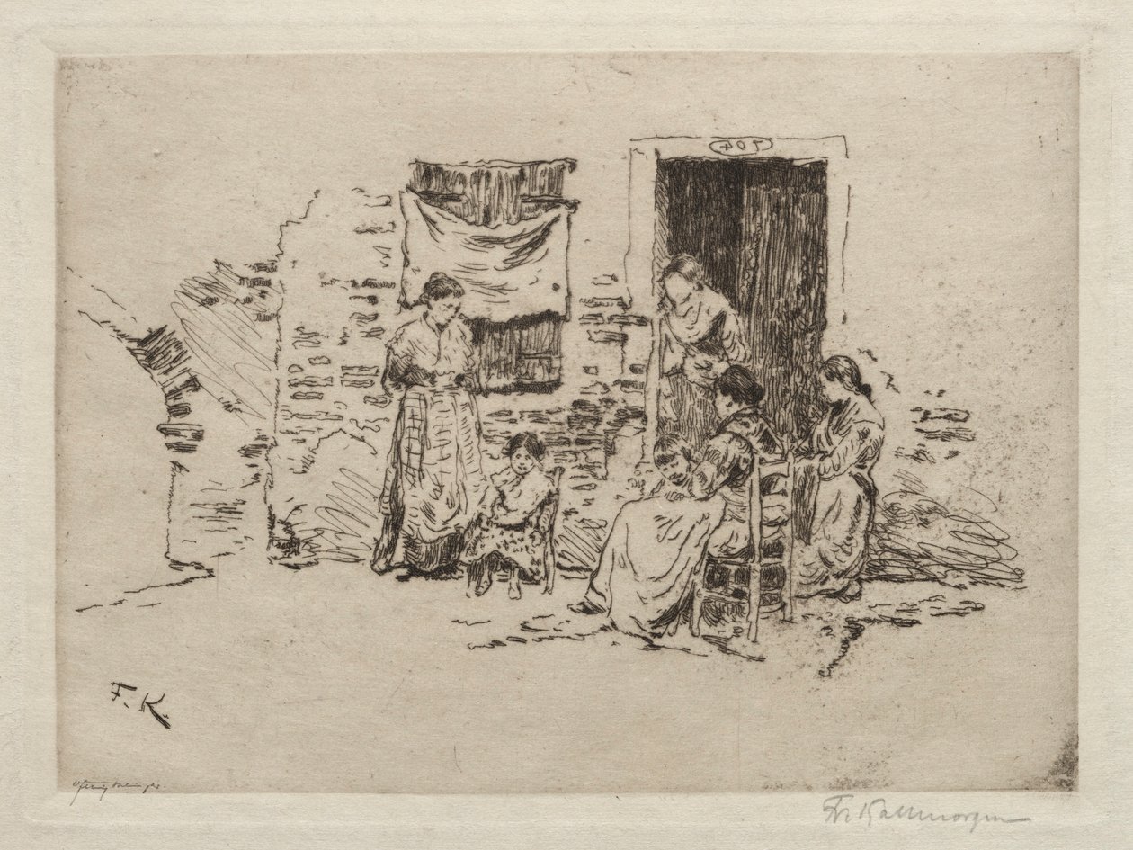 Chioggia. tekijältä Friedrich Kallmorgan