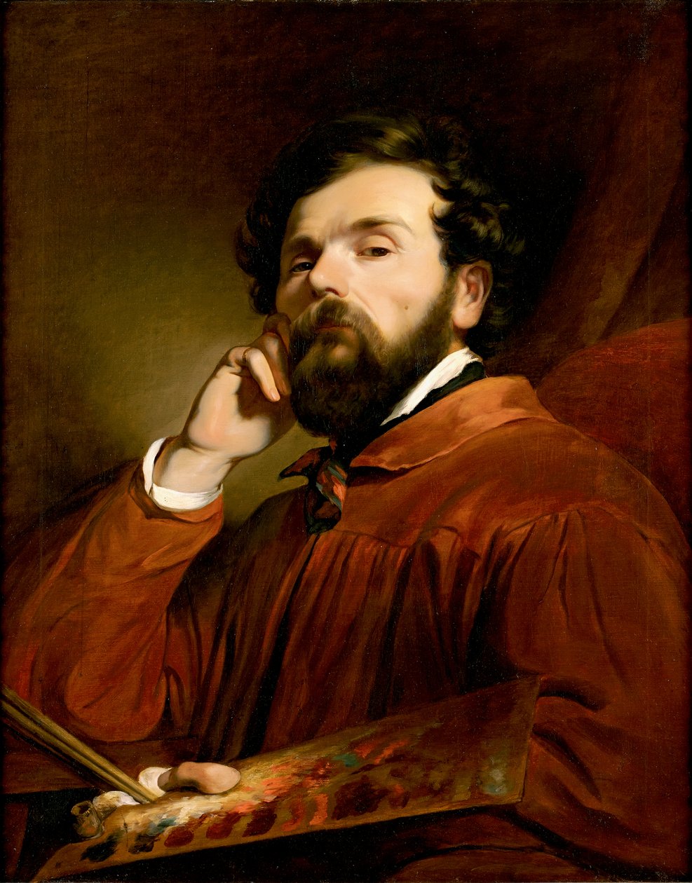Omakuva, vuoden 1846 jälkeen. tekijältä Friedrich Ritter von Amerling