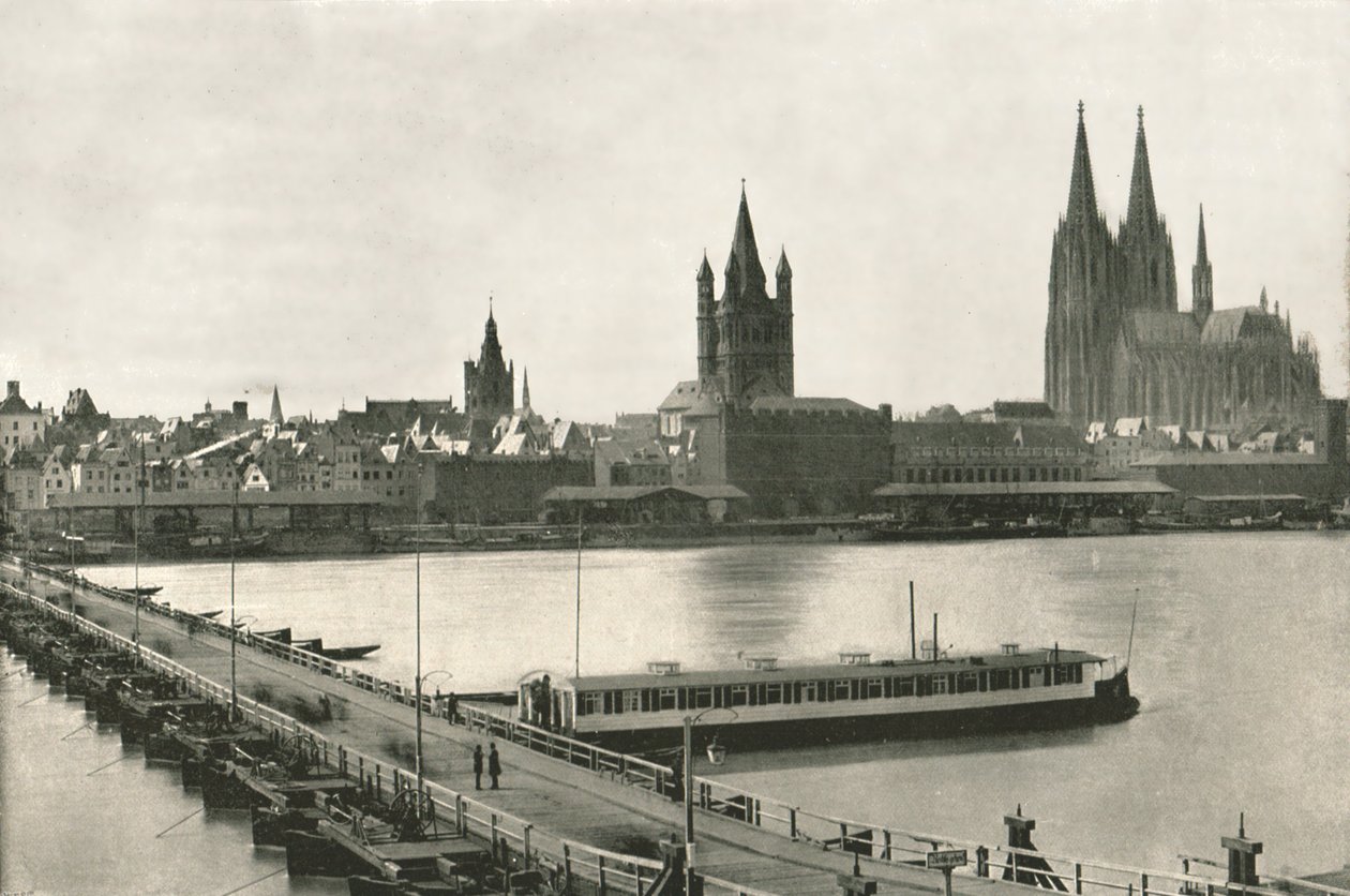 Köln, Saksa, 1895. tekijältä Frith and Co