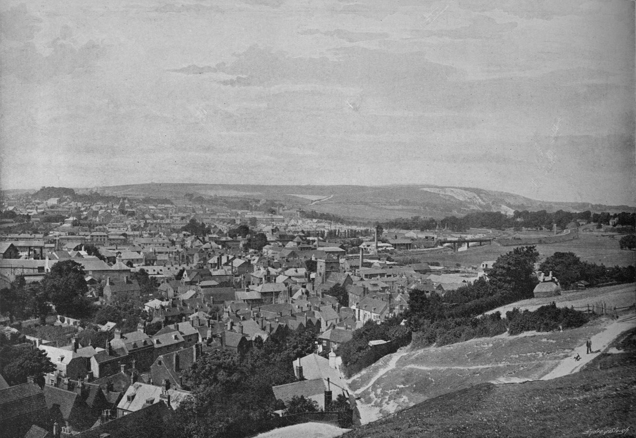 Lewes, 1896 tekijältä Frith and Co