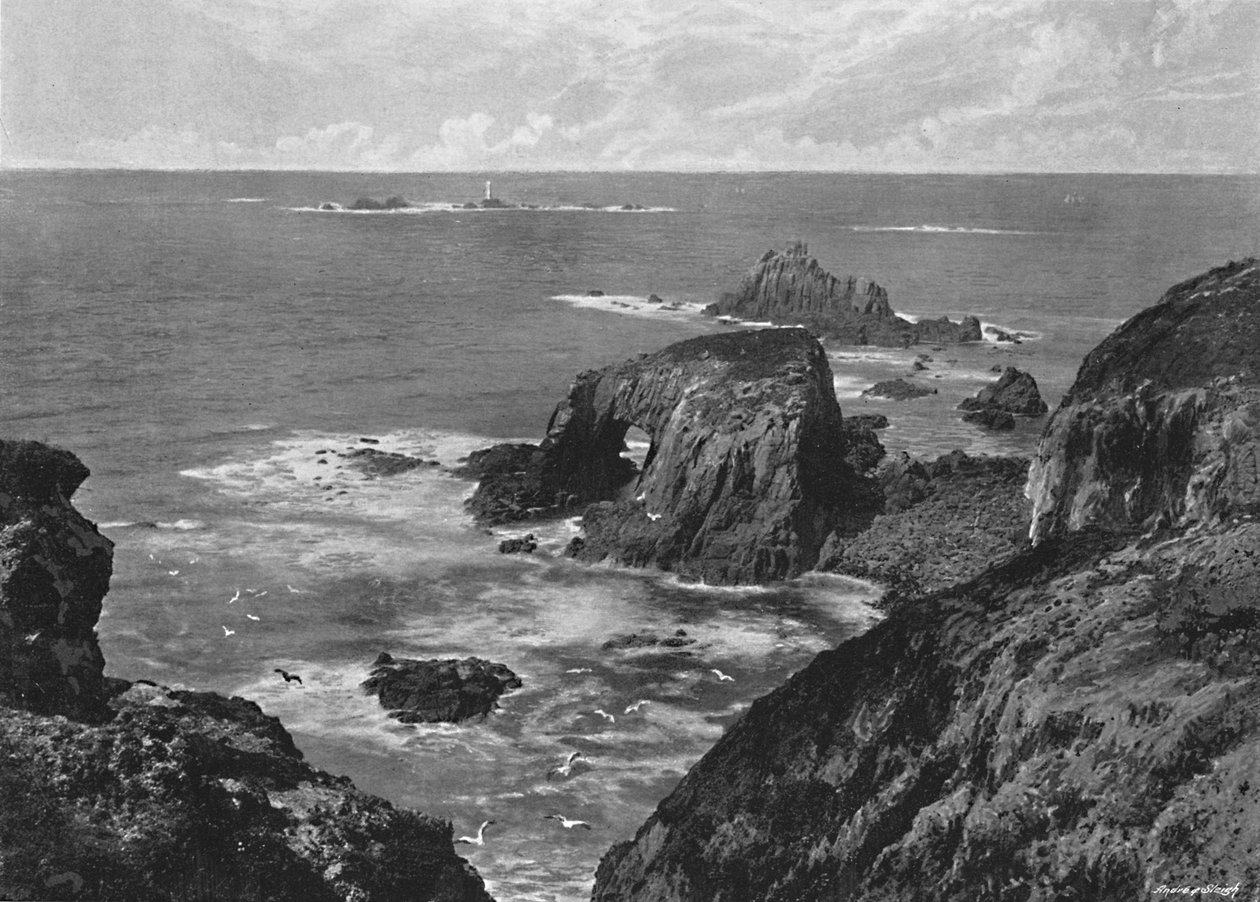 The Lands End, vuodelta 1896 tekijältä Frith and Co