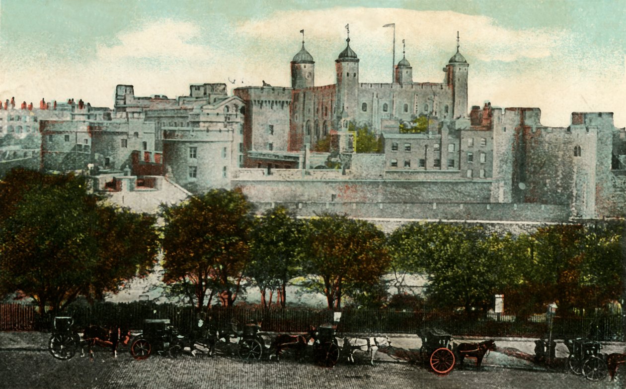 Lontoon Tower, 1907. tekijältä Frith and Co