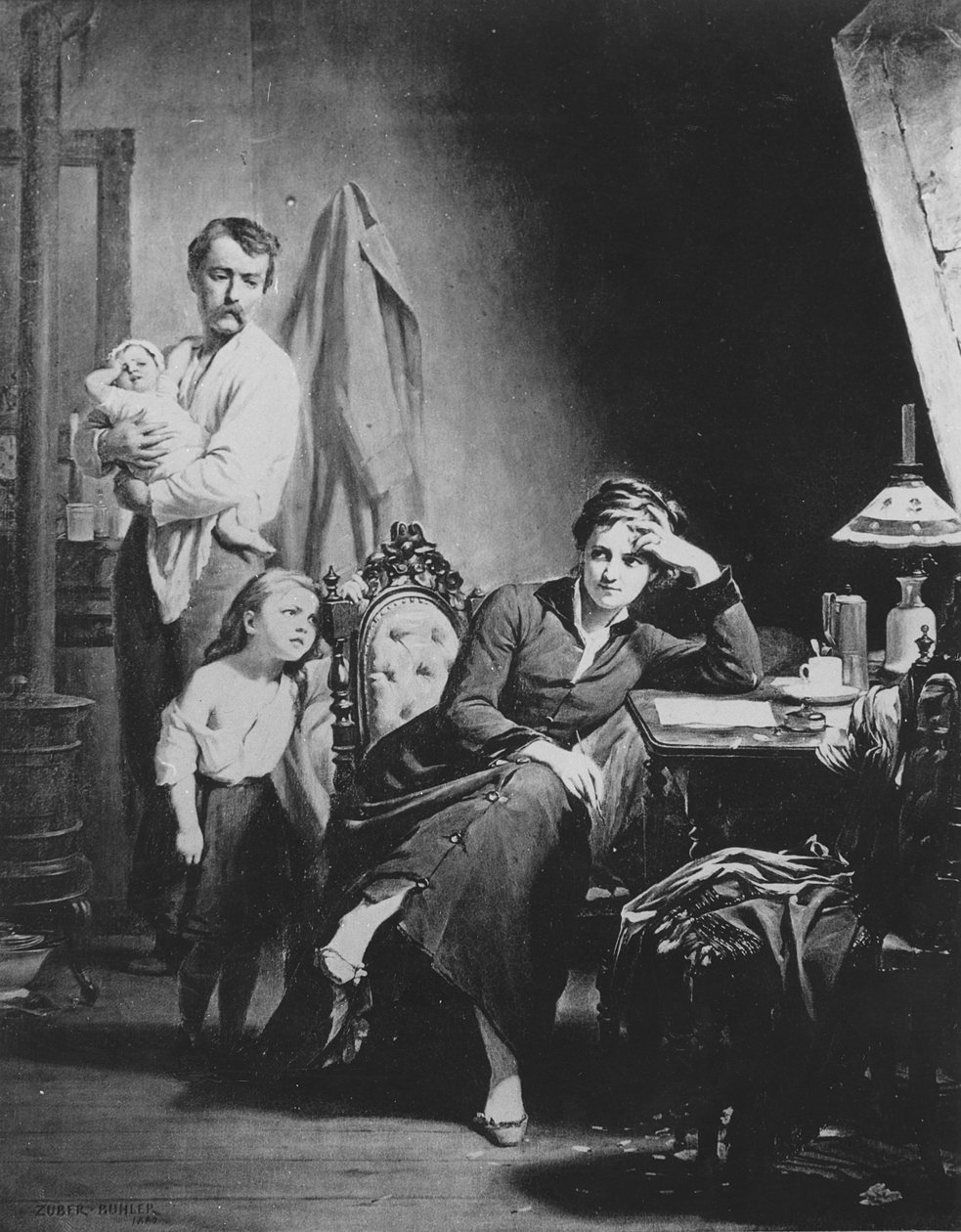 Naisten vapautus, 1880 tekijältä Fritz Zuber Buhler