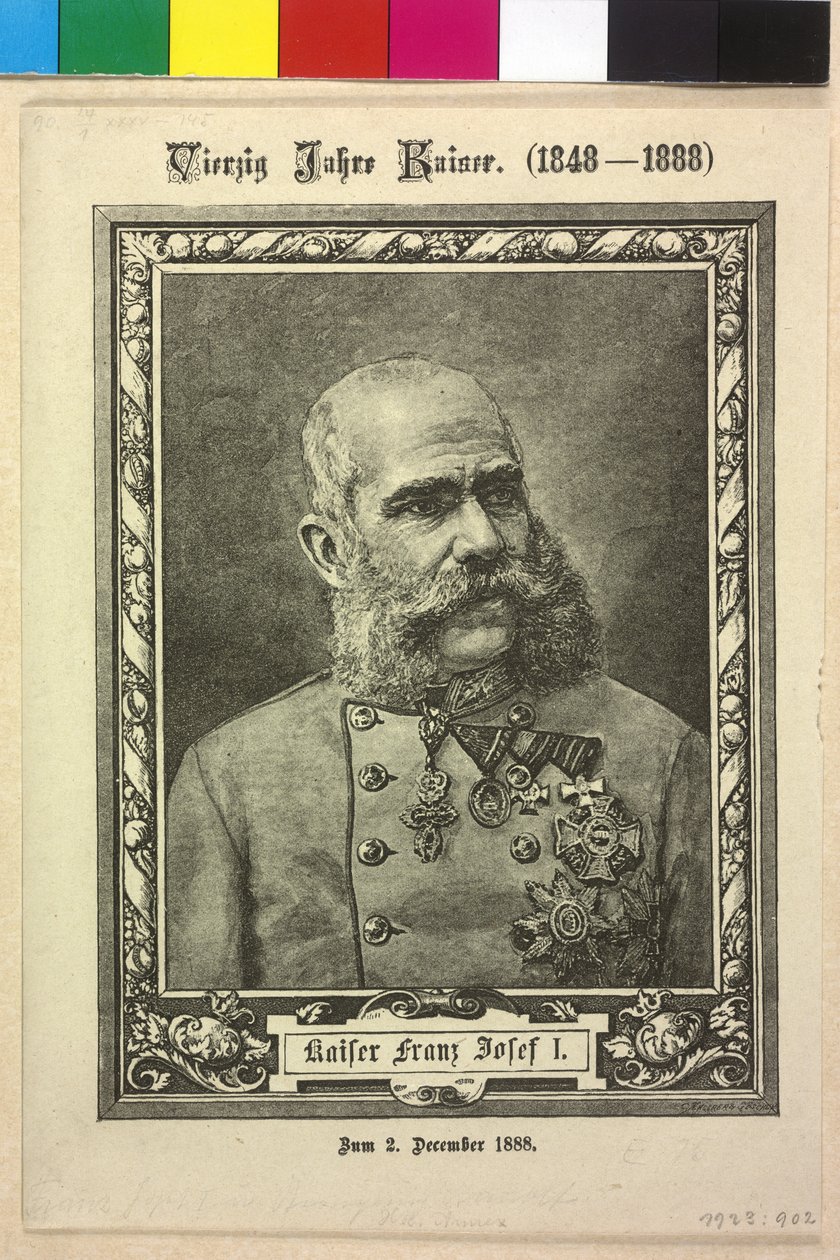 Itävallan keisari Franz Joseph I tekijältä Fritz Luckhardt