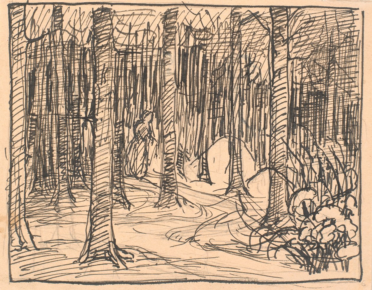 Syvällä metsässä polut risteytyivät... tekijältä Fritz Syberg