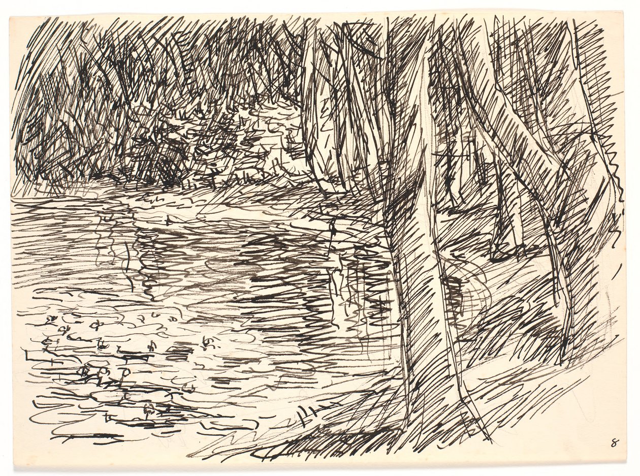 Metsäjärvi tekijältä Fritz Syberg