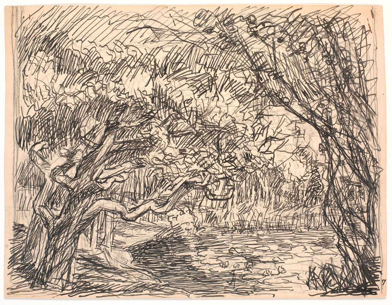 Metsäjärvi tekijältä Fritz Syberg