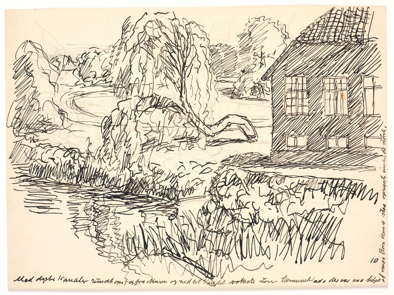 Syviä kanavia ympärillä... tekijältä Fritz Syberg