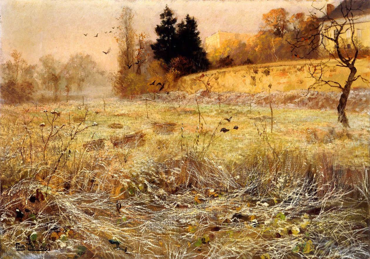 The Hoar Frost, noin 1900 tekijältä Frits Thaulow