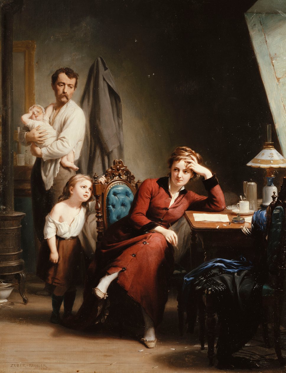 Runoilija, 1880 tekijältä Fritz Zuber Buhler