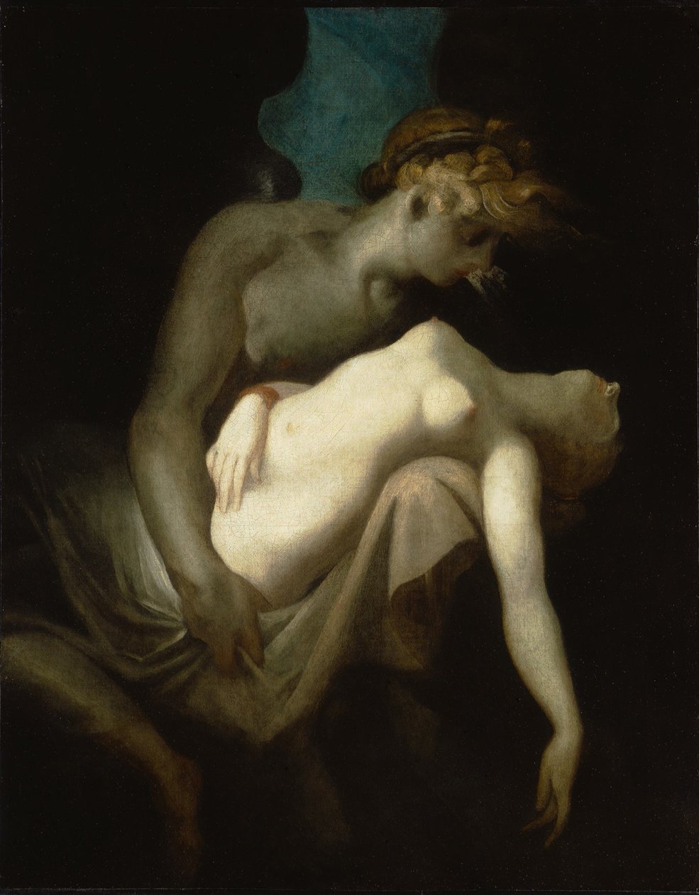 Cupid ja Psyche, n. 1810. tekijältä Füssli