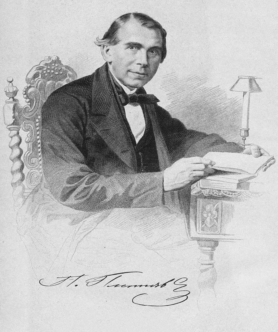 Pjotr ​​Aleksandrovitš Pletnev 1791-1865, 1870 tekijältä Fyodor Iordan