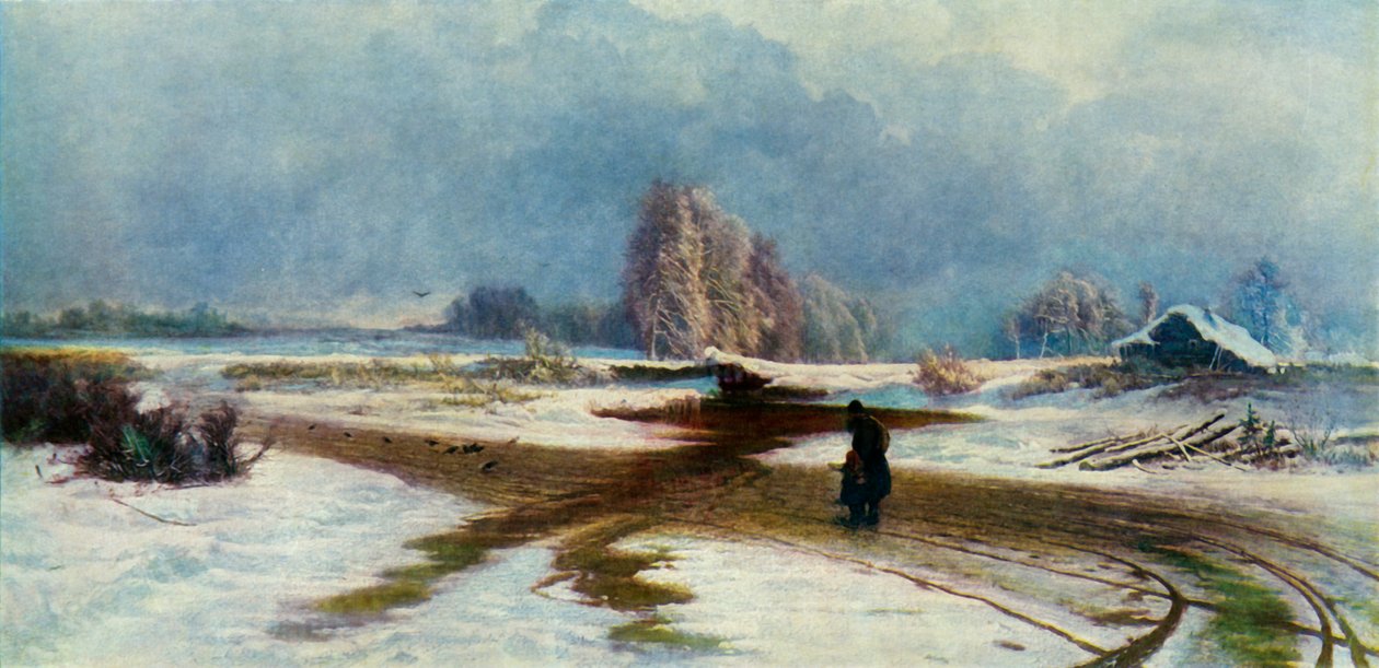 "The Thaw", 1871, 1965. tekijältä Fyodor Vasil