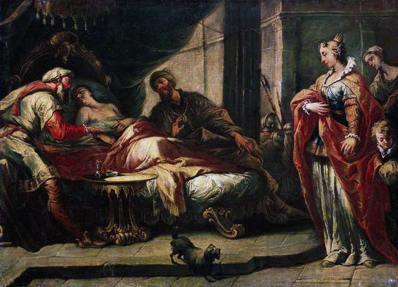 Antiokhos, 1700-luku tekijältä G. Diciano