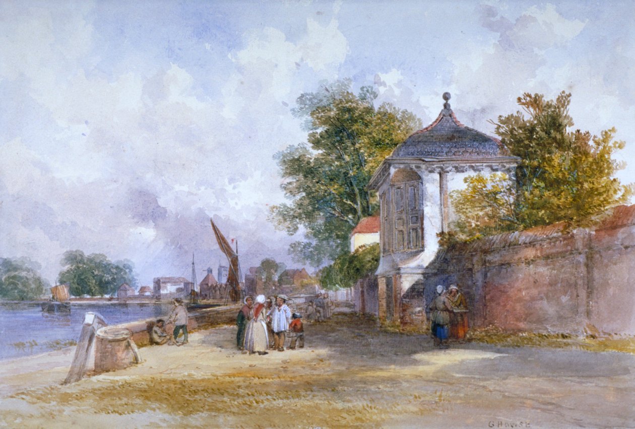 Mortlake, Richmond upon Thames, Lontoo, 1845 tekijältä G Howse