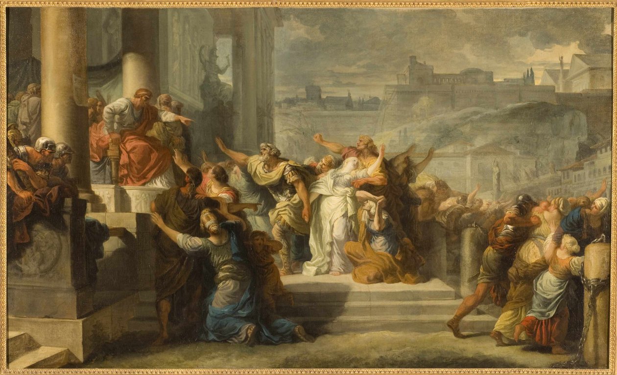 Virginien kuolema, 1759. tekijältä Gabriel Francois Doyen