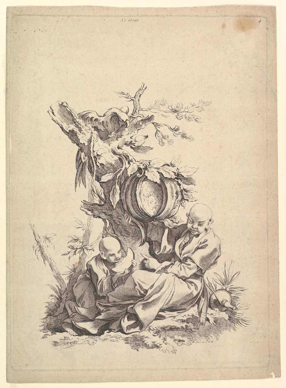 Maku, 1700-luku. tekijältä Gabriel Huquier