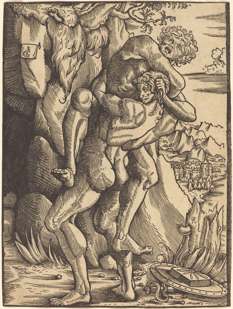 Hercules ja Antaeus tekijältä Gabriel Salmon