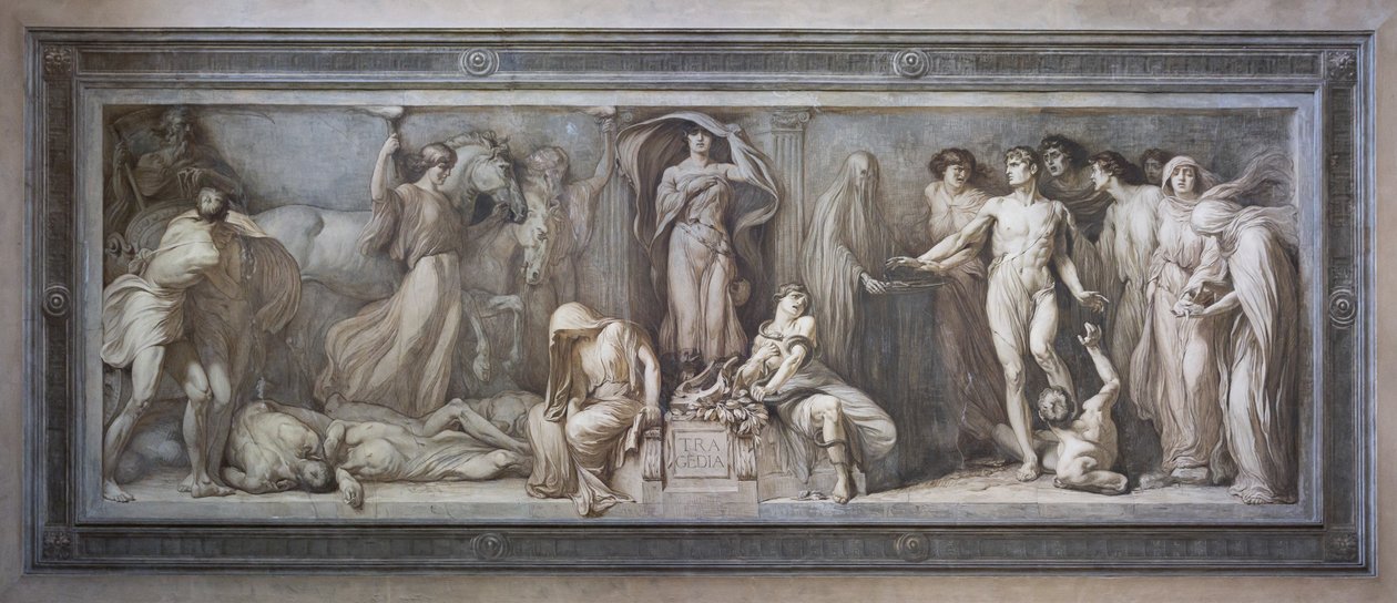 Tragedian allegoria tekijältä Gaetano Cresseri