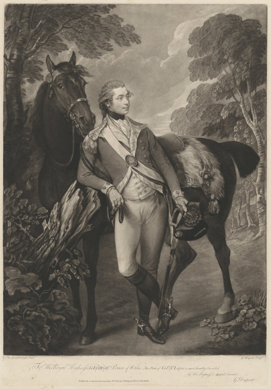Eversti St. Leger tekijältä Gainsborough Dupont after Thomas Gainsborough