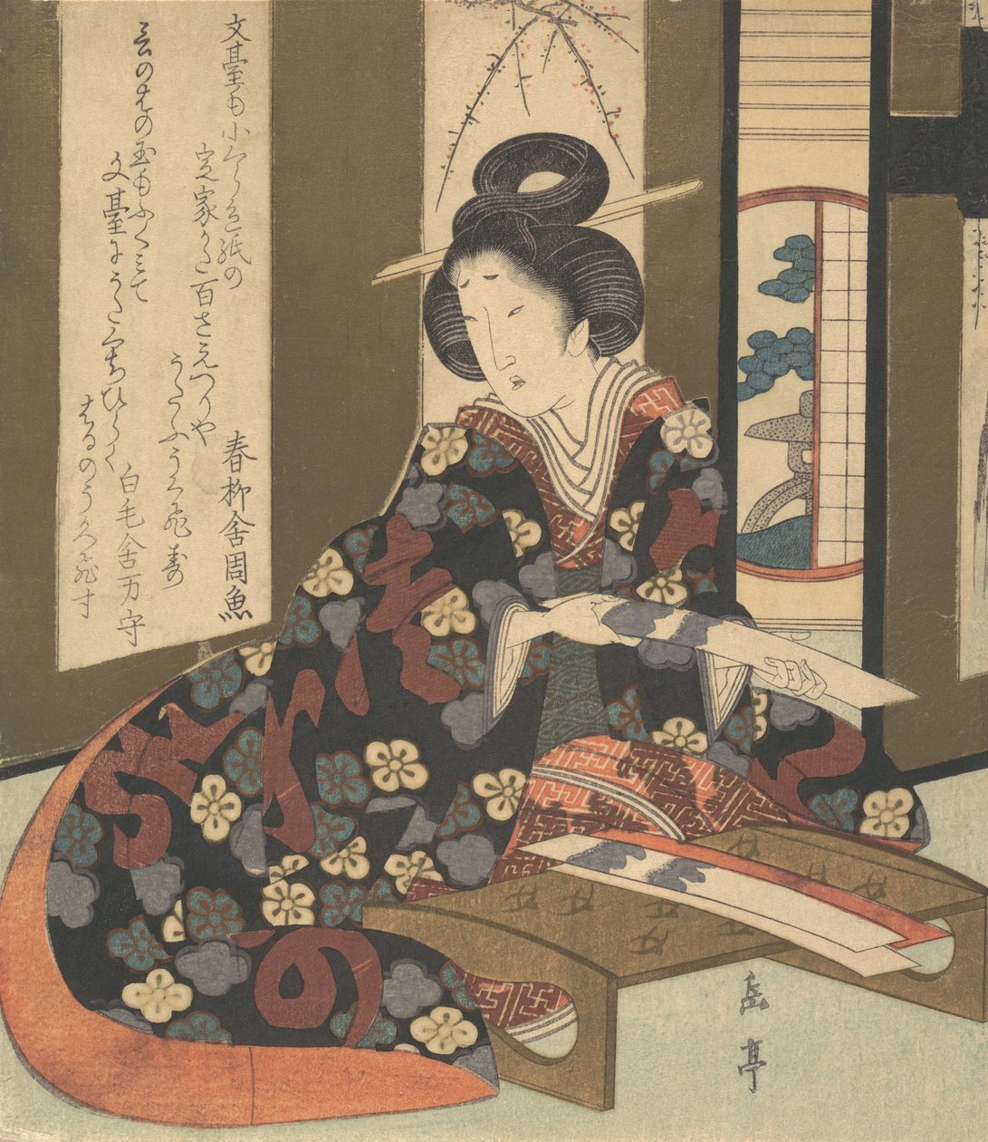 Tulosta, n. 1810. tekijältä Gakutei
