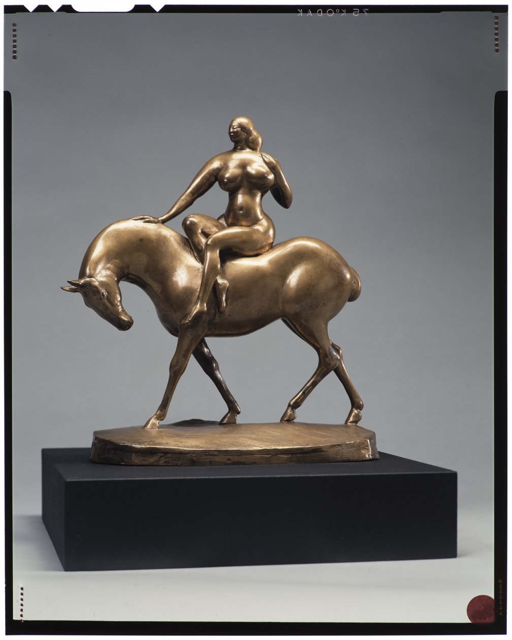 Equestriènne, 1918 (valettu 1931) (pronssi) tekijältä Gaston Lachaise