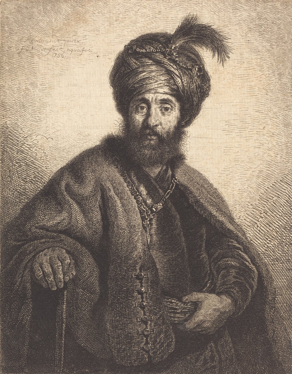 Persialainen, 1756. tekijältä Georg Friedrich Schmidt