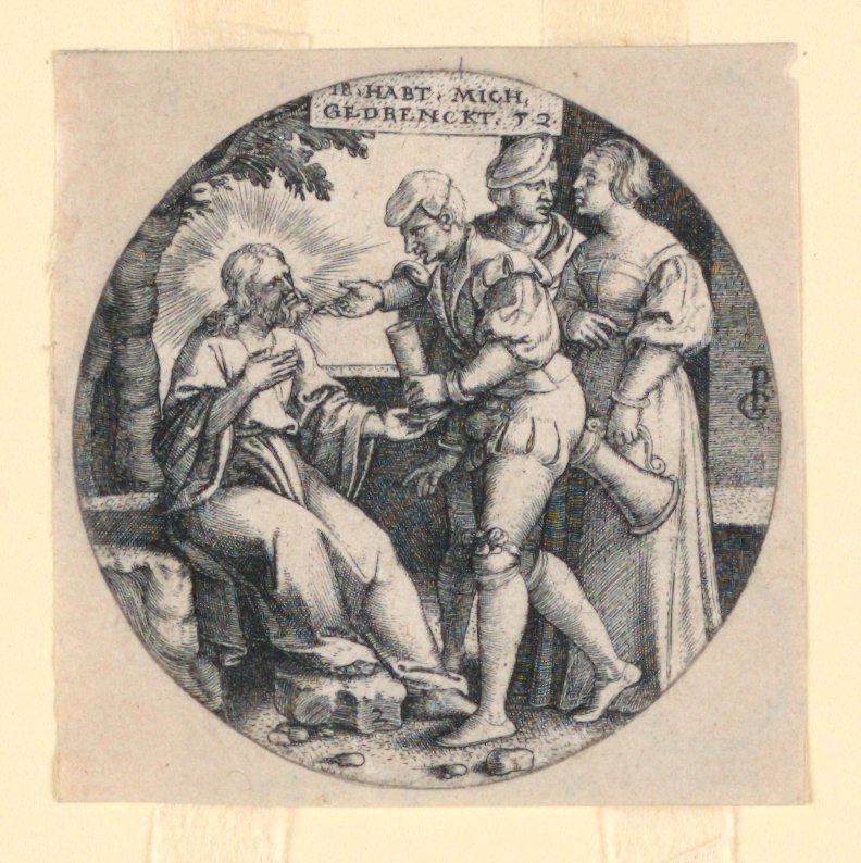 Kristus puutarhassa tekijältä Georg Pencz